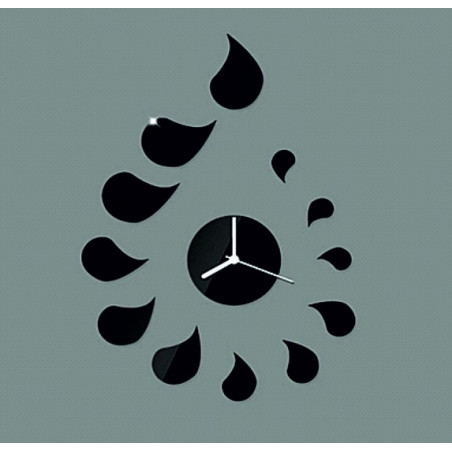 DIY ROZMARIN naklejka na zegar ścienny z kroplą