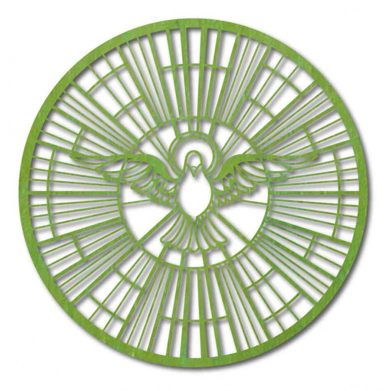 Duch Święty – święty witraż i symbol niebiańskiego pokoju