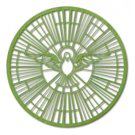 Duch Święty – święty witraż i symbol niebiańskiego pokoju