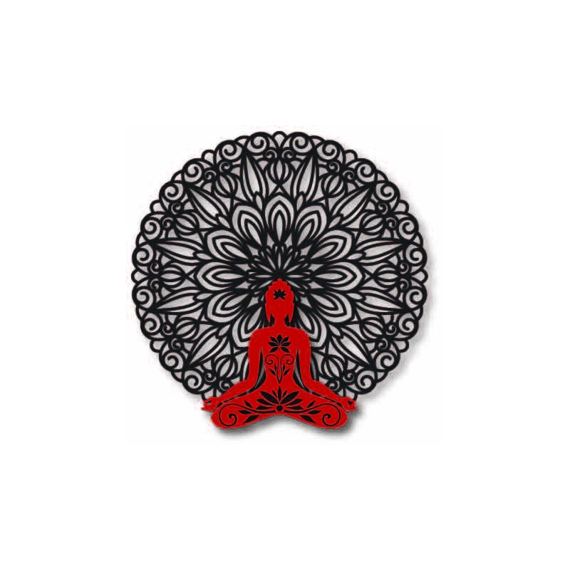 Obraz ścienny 3D Budda w mandali 50, 70, 90 cm