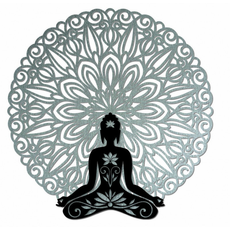 Obraz ścienny 3D Budda w mandali 50, 70, 90 cm