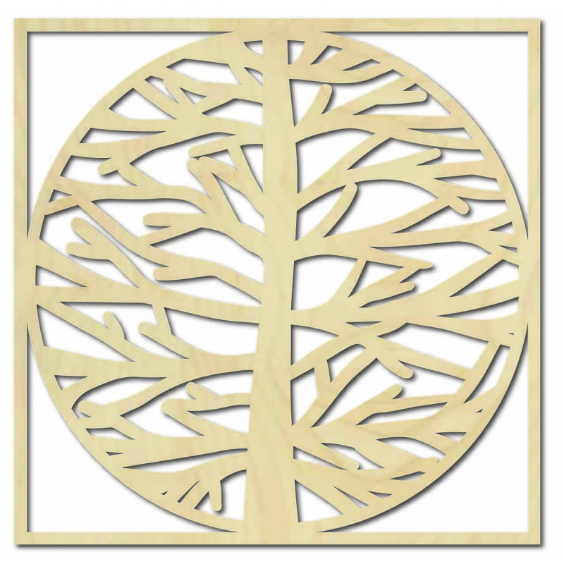 Obraz ścienny drzewo w ramie MRLVENA