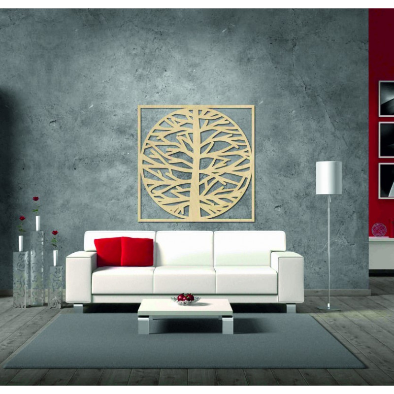 Obraz ścienny drzewo w ramie MRLVENA