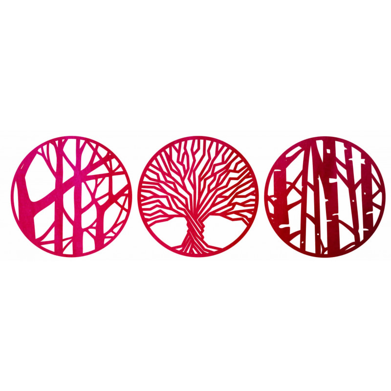 Trzyczęściowy obraz ścienny - YOSED