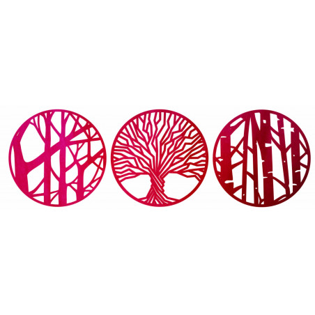 Trzyczęściowy obraz ścienny - YOSED