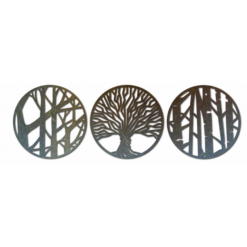 Trzyczęściowy obraz ścienny - YOSED