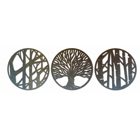 Trzyczęściowy obraz ścienny - YOSED