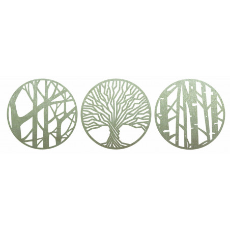 Trzyczęściowy obraz ścienny - YOSED