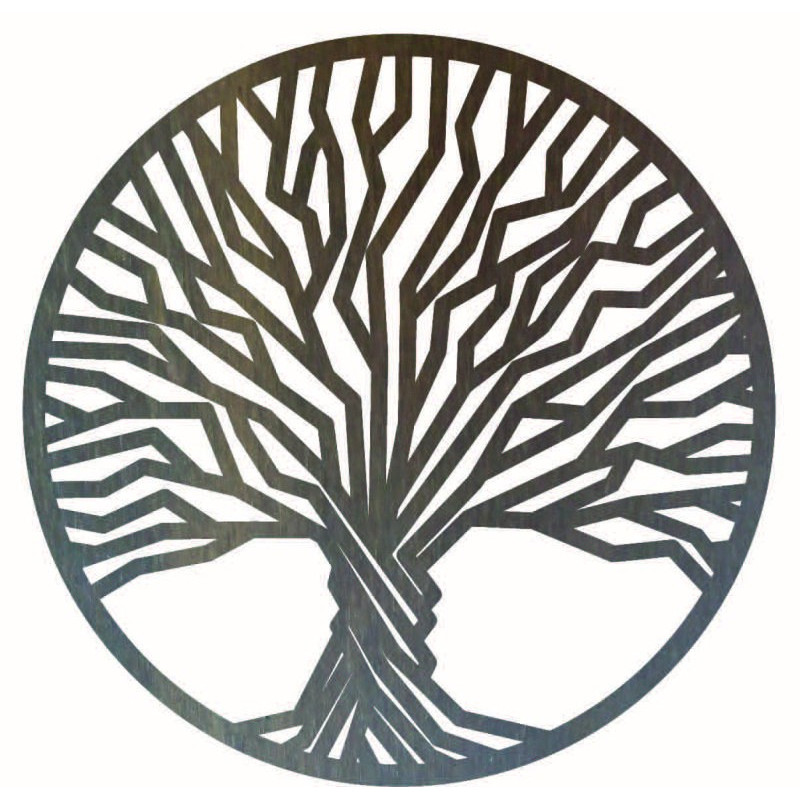 Stylesa - Drewniany obraz na ścianie drzewa