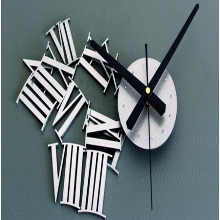 Samoprzylepny zegar ścienny 3D 110003-B