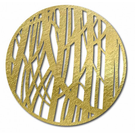 Drewniana dekoracja ścienna z motywem drzewa - HOGGFOG