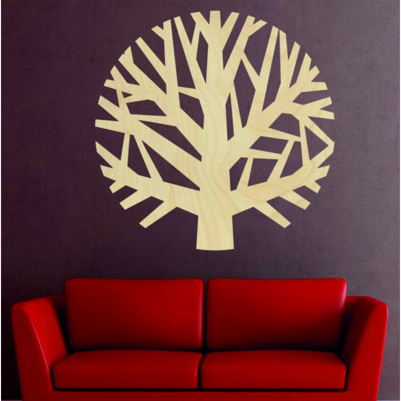 Sentop - Drewniany obraz na ścianie drzewa ze sklejki GOGFOG II