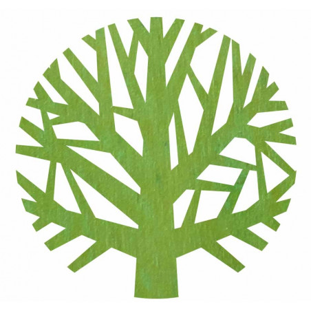 Drewniany obraz ścienny drzewo ze sklejki - GOGFOG II