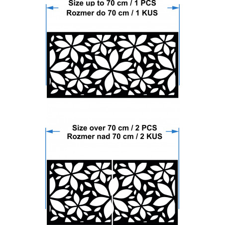 Obraz ścienny wyrzeźbiony z drewnianej sklejki KONKOSM