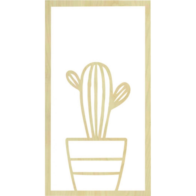 Nowoczesny obraz na ścianie - KAKTUS TABOL |...