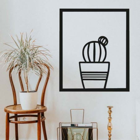 Nowoczesny obraz na ścianie - KAKTUS ALDER | SENTOP