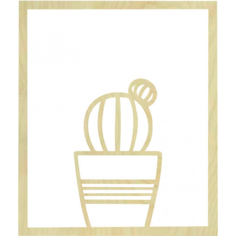 Nowoczesny obraz na ścianie - KAKTUS ALDER |...