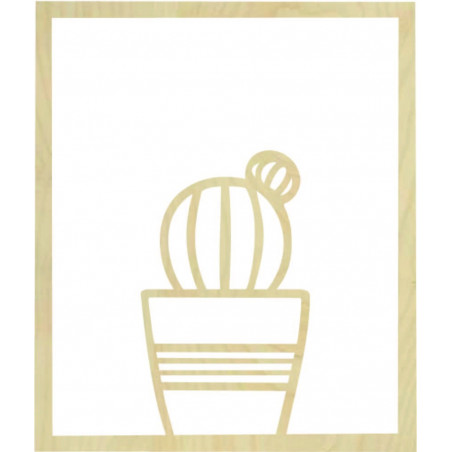 Nowoczesny obraz na ścianie - KAKTUS ALDER | SENTOP