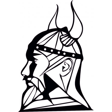 Rzeźbiony drewniany obraz na ścianę Viking - RAGNAR