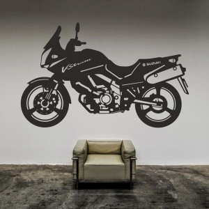 Stylowy obraz ścienny motocykl - SUZUKI