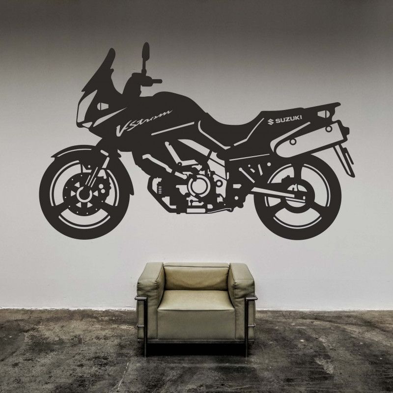 Stylowy obraz ścienny motocykl - SUZUKI