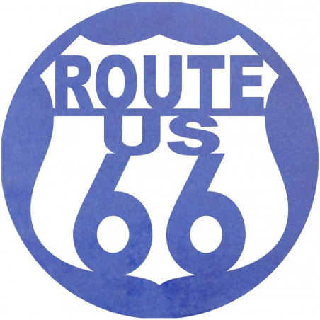 Drewniany obraz ścienny U.S. ROUTE 66