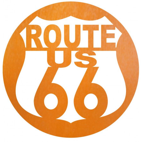 Drewniany obraz ścienny U.S. ROUTE 66