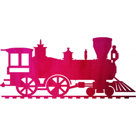 Drewniany obraz ścienny pociąg, lokomotywa - THOMAS