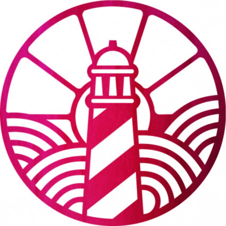 Drewniany obrazek z motywem latarni morskiej - FEDRO