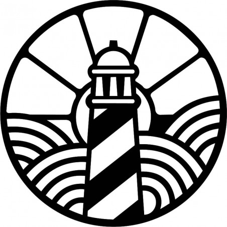 Drewniany obrazek z motywem latarni morskiej - FEDRO