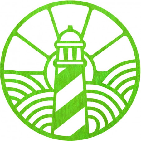 Drewniany obrazek z motywem latarni morskiej - FEDRO