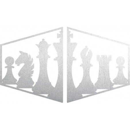 Elegancki obraz na ścianie figury szachowej - MIVAL | SENTOP