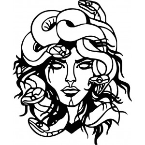 Obraz na ścianie msdúza kobieta - MEDUSA GORGONA 2