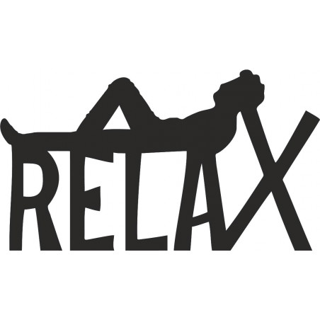 Drewniany obraz na ścianie - RELAX | SENTOP