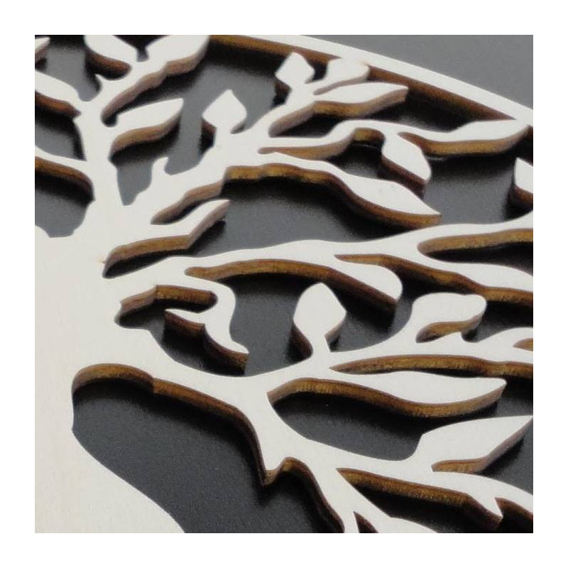 Rzeźbiony obraz na ścianie palmy - TROPICAL |...