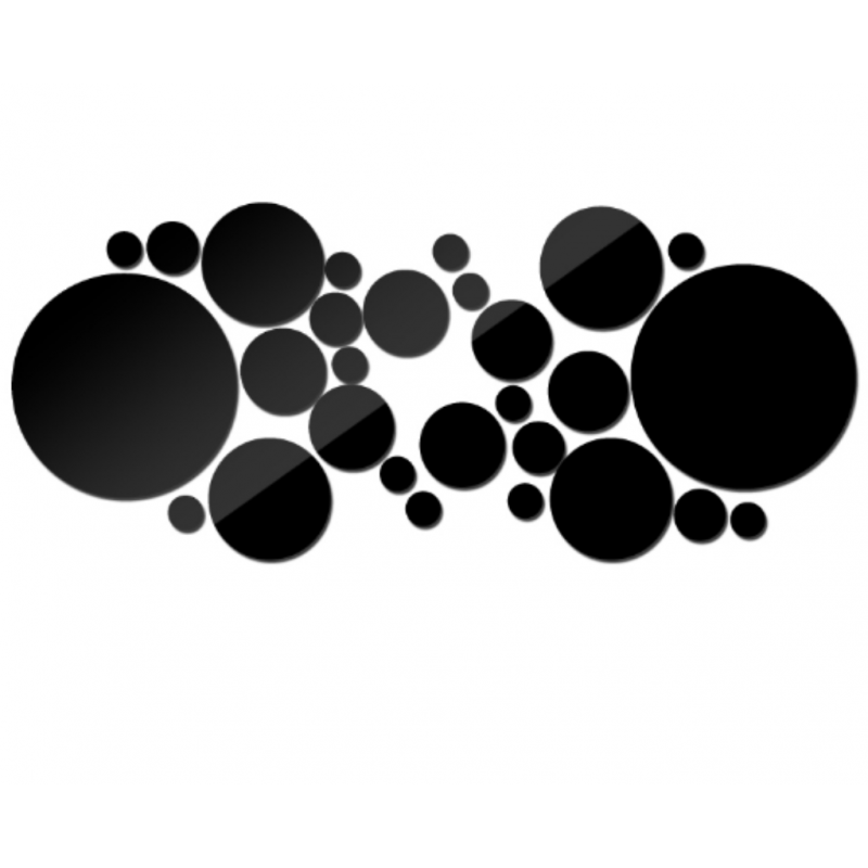 Lustra dekoracyjne. Naklejki lustro na ścianie jak obraz lub dekoracji, naklejki 3D akrylowe