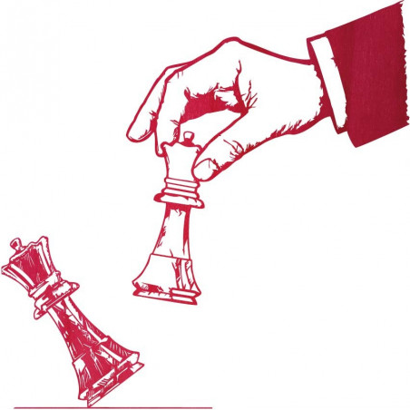 Eleganckie dwuczęściowe malowanie szachownicy - SZACHMAT | SENTOP