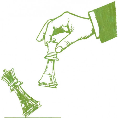 Eleganckie dwuczęściowe malowanie szachownicy - SZACHMAT | SENTOP