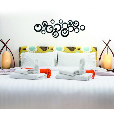 Lustra dekoracyjne. Naklejki lustro na ścianie jak obraz lub dekoracji, naklejki 3D akrylowe