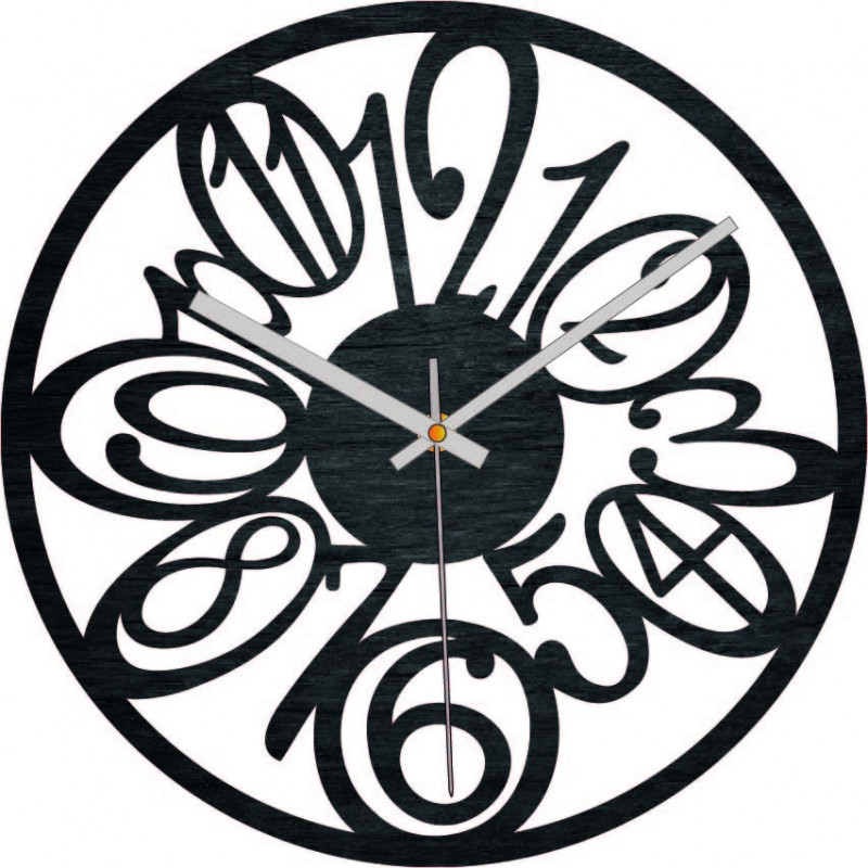 Unikalne cyfry zegara do ekstrawaganckich...