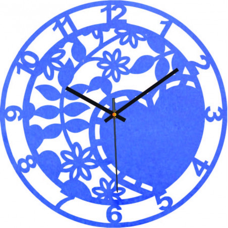 Drewniany zegar ścienny nature - ORTORIK