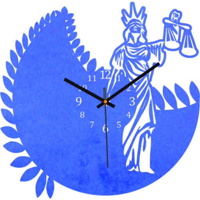 Zegarowy znak zodiaku - Waga - zarówno czarny,...