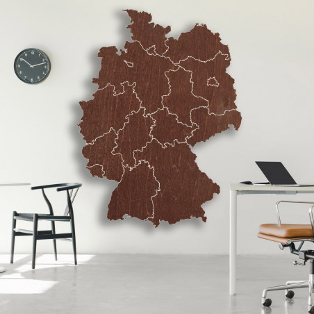 Drewniane mapy są nowoczesną ozdobą Twojego mieszkania, a także idealnym wyborem na prezent dla bliskiej Ci osoby.