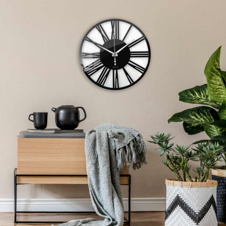 Zegar ścienny z plexi - Sentop | X0110 | dwuwarstwowy