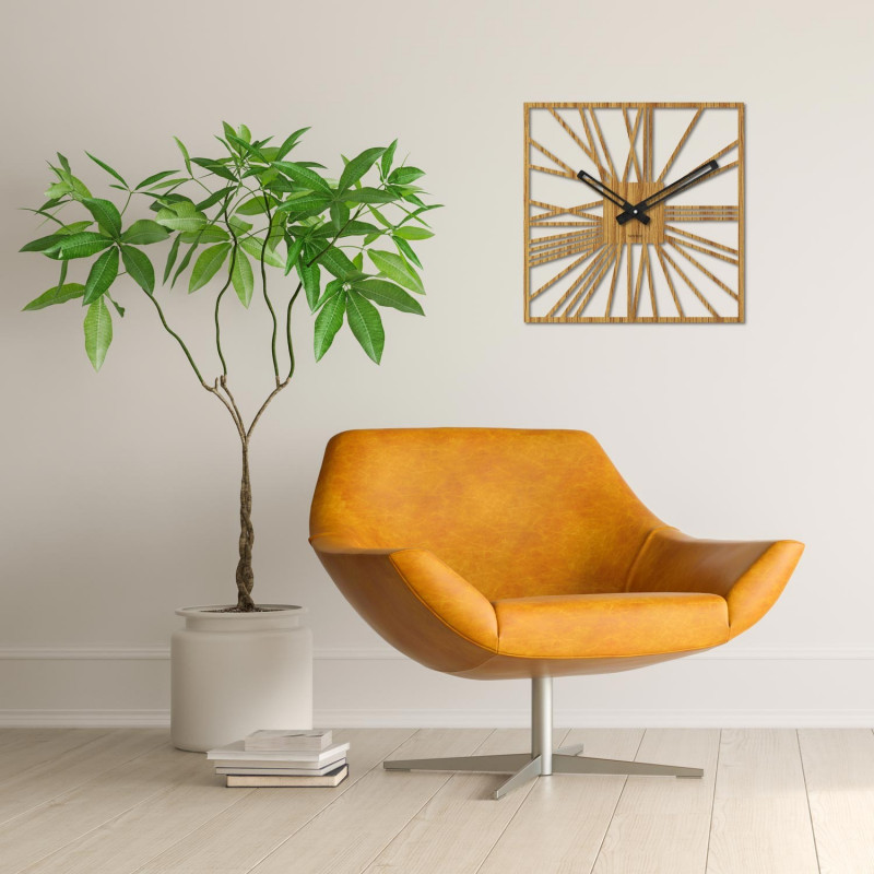 Zegar ścienny - Sentop | HDFK030 | drewniany