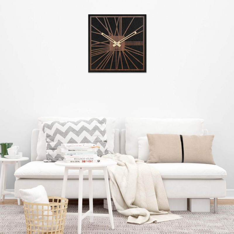 Drewniany zegar ścienny - Sentop | HDFK031 |...