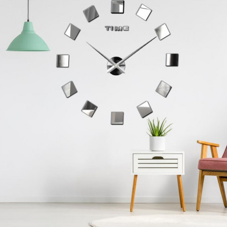 Zegary ścienne STAL NIERDZEWNA  3D