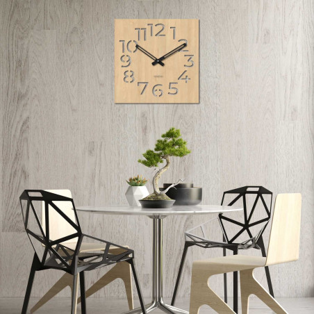 Zegar ścienny - Sentop | HDFK033 | drewniany