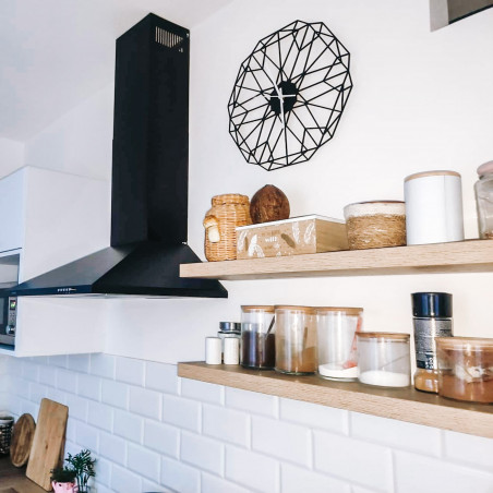 copy of Sentop - MDF Zegar ścienny do kuchni HDF16 i czarny 40 cm