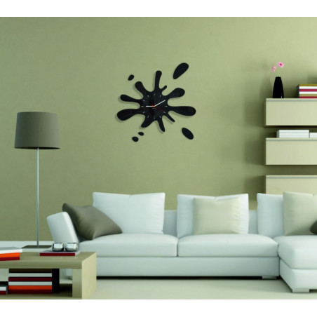 Wymiary zegara ściennego X-momo. Designerski zegar ścienny wykonany z PMMA Wymiary zegara ściennego X-momo. Designerski zegar ścienny wykonany z PMMA